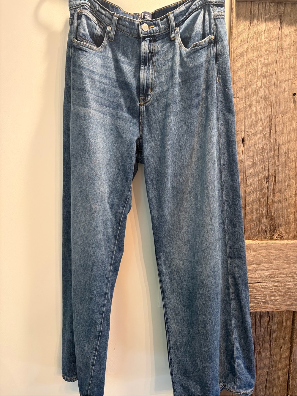 GAP Women’s Light Blue Dress wide-Leg Jeans